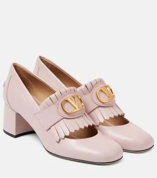 Valentino | VLogo Signature 55 leather loafer pumps