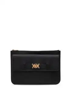 Versace | Versace Medusa-Plaque Zipped Clutch Bag