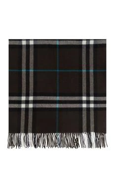Burberry | Burberry Check Printed Fringed-Edge Scarf