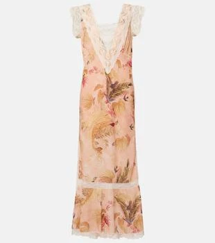 Zimmermann | Ascension floral cotton midi dress