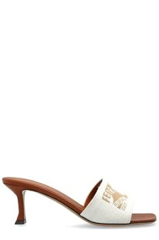 Salvatore Ferragamo | Ferragamo Venna Logo Jacquard Slides