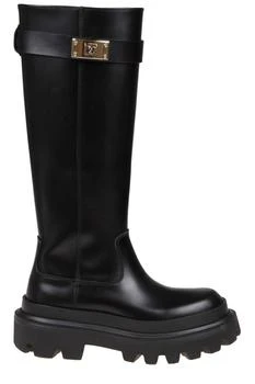 Dolce & Gabbana | Dolce & Gabbana Logo Plaque Boots