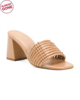 Leather Bethany Heeled Sandals