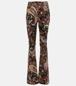 ETRO | Paisley high-rise flared jeans