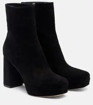 Gianvito Rossi | Daisen 95 suede platform ankle boots