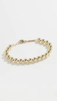 14k Gold 6mm Bead Bracelet
