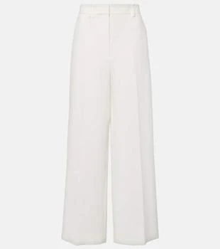 Khaite | Bacall mid-rise wide-leg pants