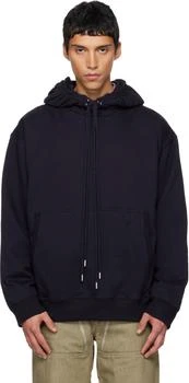 Dries Van Noten | Navy Loose Fit Hoodie