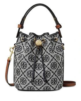 Tory Burch T Monogram Mini Bucket Bag