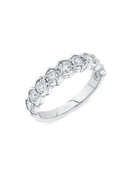 Saks Fifth Avenue | 14K White Gold & 0.52 TCW Diamond Ring