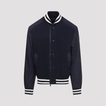 Moncler | Moncler Striped Trim Knitted Jacket