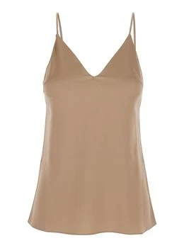 Brunello Cucinelli | Brunello Cucinelli V-Neck Sleeveless Top