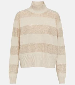 Brunello Cucinelli | Virgin wool, cashmere, and silk sweater