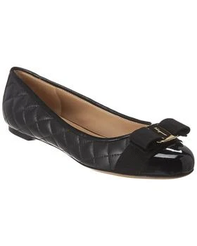 Salvatore Ferragamo | Ferragamo Varina Quilted Leather Ballet Flat