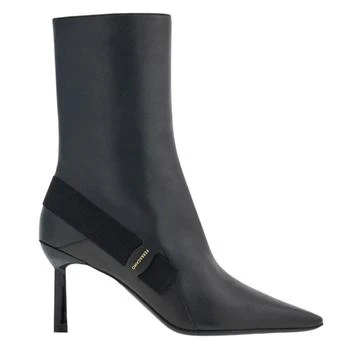 Salvatore Ferragamo | Ferragamo Virgilia Leather Ankle Boots, Size 6.5 C