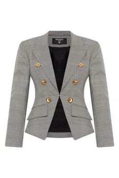 Balmain | Checked pattern blazer