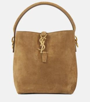 Yves Saint Laurent | Le 37 Small suede bucket bag