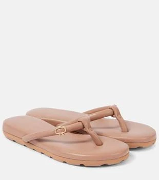 Gianvito Rossi | Juno leather thong sandals
