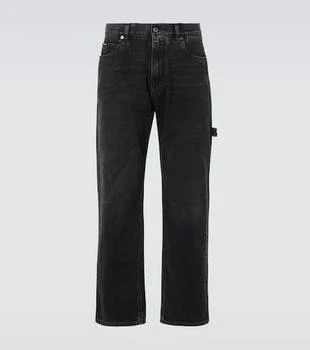 Dolce 
Gabbana | Mid-rise straight jeans