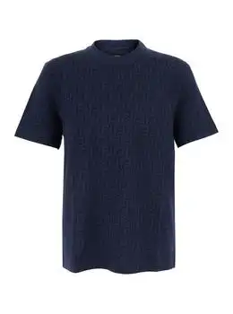 Fendi | Fendi Logo Detailed Crewneck T-Shirt