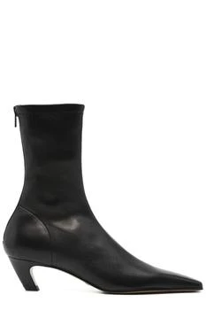 Khaite | Khaite Pointed-Toe Ankle Boots