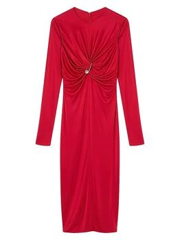 Versace | Viscose Liquid Jersey Midi-Dress