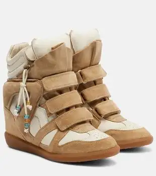 Isabel Marant | Bekett suede high-top sneakers