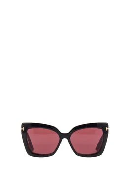 Tom Ford | Tom Ford Eyewear Double Clip On Butterfly Frame Glasses
