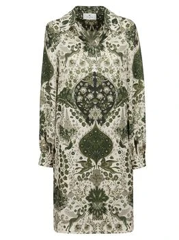 ETRO | Etro Floral-Printed Button-Up Shirt Dress
