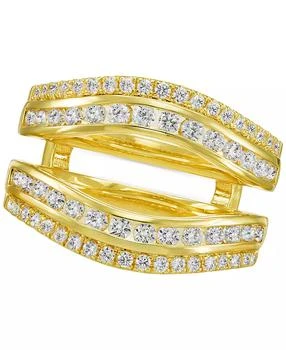 Macy's | Diamond Guard Ring (1 ct. t.w.) in 14k Yellow Gold