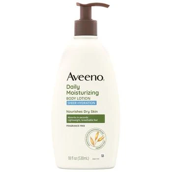 Aveeno Sheer Hydration Body Lotion Fragrance-Free