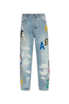 AMIRI | Amiri Patchwork Wide-Leg Jeans