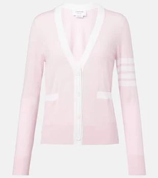 Thom Browne | 4-Bar virgin wool cardigan