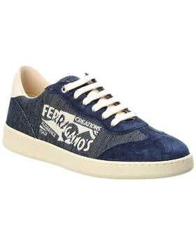 Salvatore Ferragamo | Ferragamo Achille Denim
Suede Sneaker