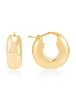 Saks Fifth Avenue | 14K Yellow Gold Chunky Hoop Earrings
