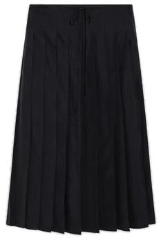 Prada | Prada Drawstring Pleated Skirt