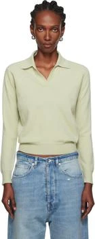 MAISON MARGIELA | Khaki Longsleeve Polo