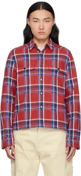 Rick Owens | Red
Navy Hollywood Cropped Overshirt