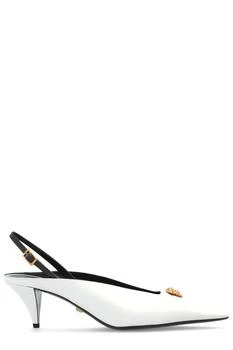 Versace | Versace Pointed-Toe Slingback Pumps