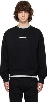 Jil Sander | Black Logo Sweatshirt