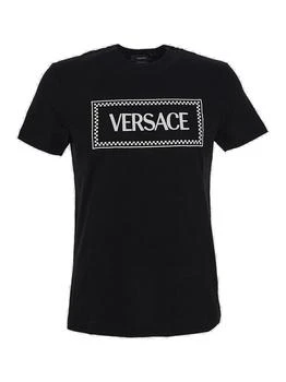 Versace | Versace Logo Printed Crewneck T-Shirt