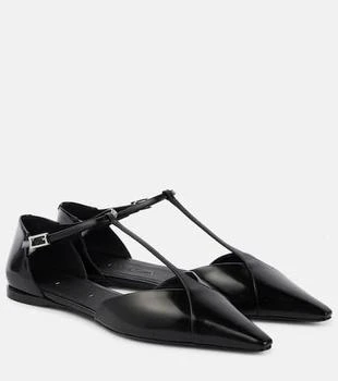 Max Mara | Fsilkway leather ballet flats