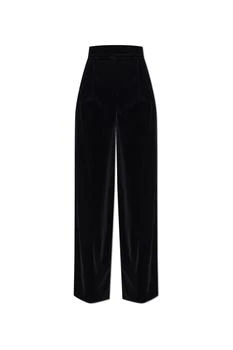 Max Mara | Max Mara Bratto1234 Velvet Wide-Leg Trousers