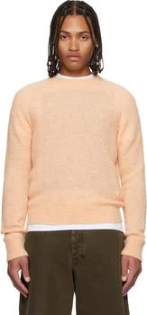 Dries Van Noten | Orange Fitted Sweater