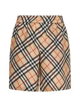 Burberry | Burberry Vintage Checked Straight Hem Shorts