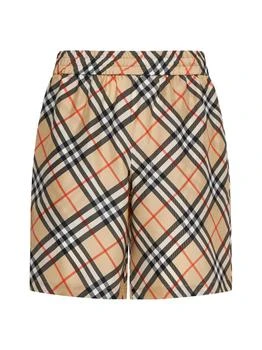 Burberry | Burberry Vintage Checked Straight Hem Shorts