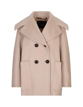 Max Mara | Max Mara Mario Double-Breasted Long-Sleeved Coat