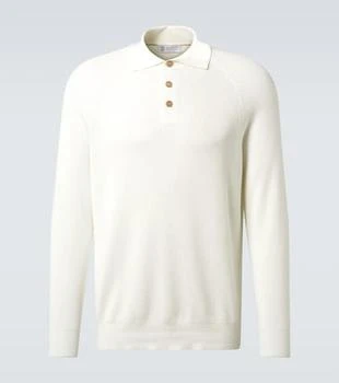 Brunello Cucinelli | Cotton polo sweater