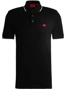 Men
s Deresino232 Short Sleeve Polo Shirt, Black