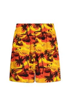 Balenciaga | Balenciaga Hawaiian Car Pyjama Shorts